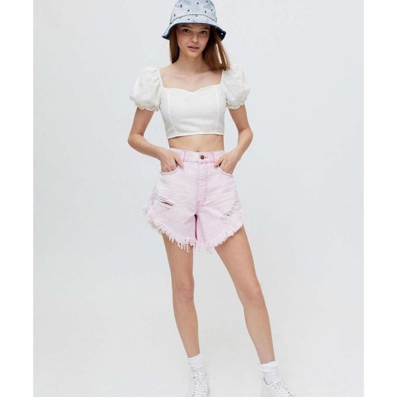 Urban Outfitters | NWT BDG Carla High-Waisted Cutoff Shorts - Picture 2 of 16